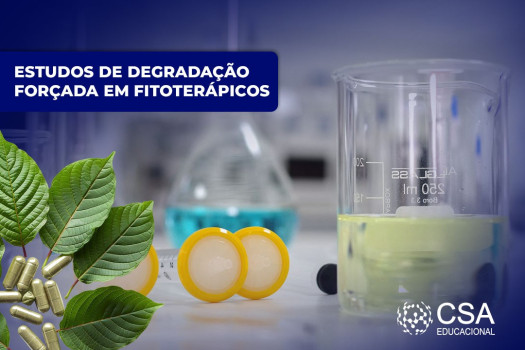 Estudos de degradação forçada em fitoterápicos