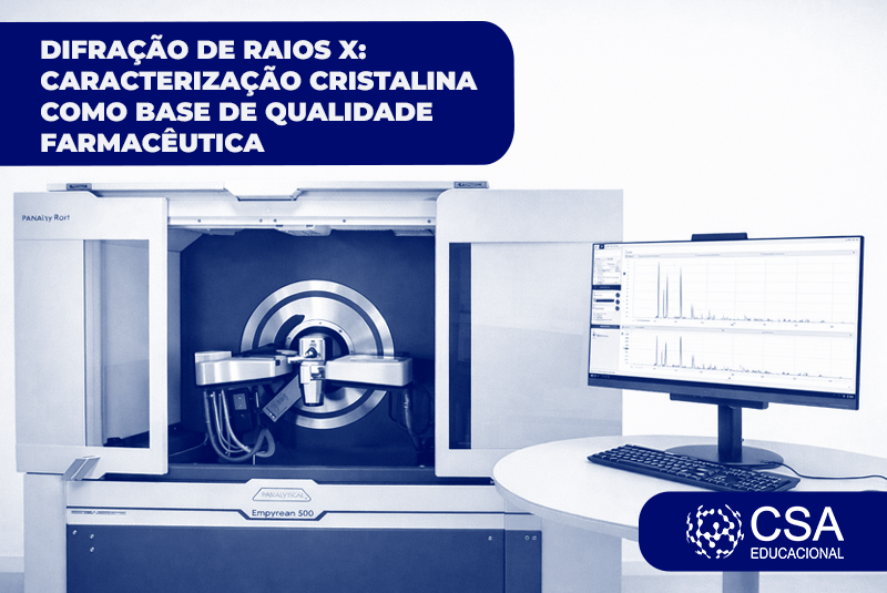 DIFRAÇÃO DE RAIOS X caracterização cristalina como base da qualidade farmacêutica
